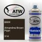 Preview: BMW, Almandine Brown Pearl, X14: 400ml Sprühdose, von ATW Autoteile West.